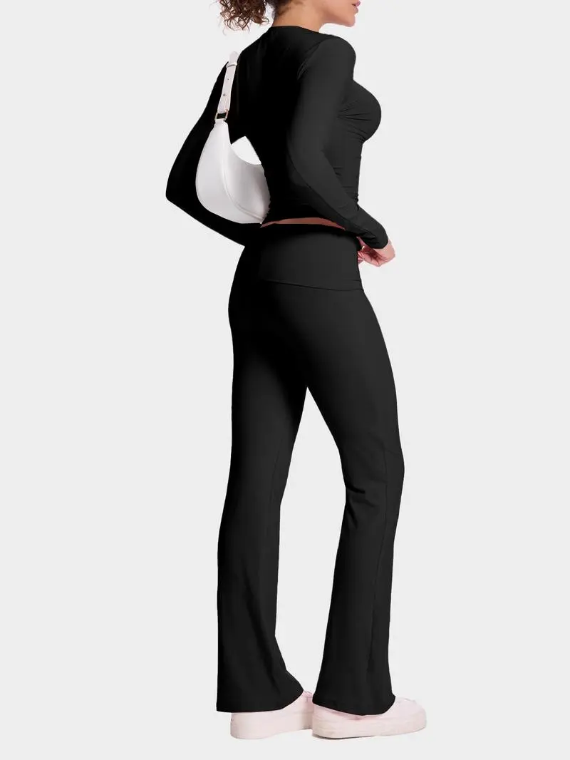 Women's two counts casual slim suit