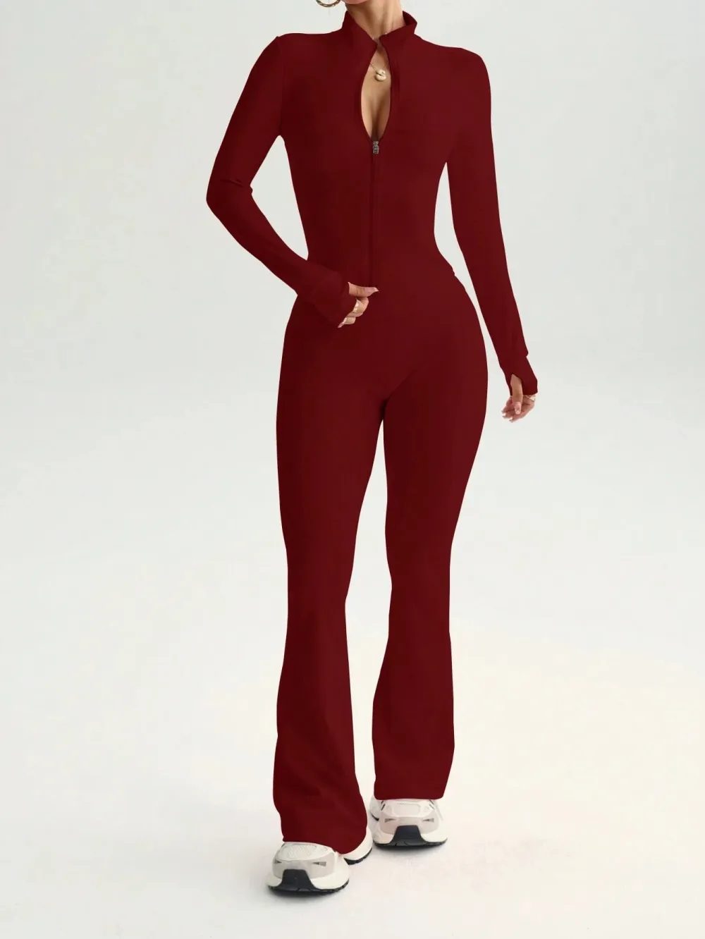 Women's Street Style 2-Piece Bodycon Activewear Set