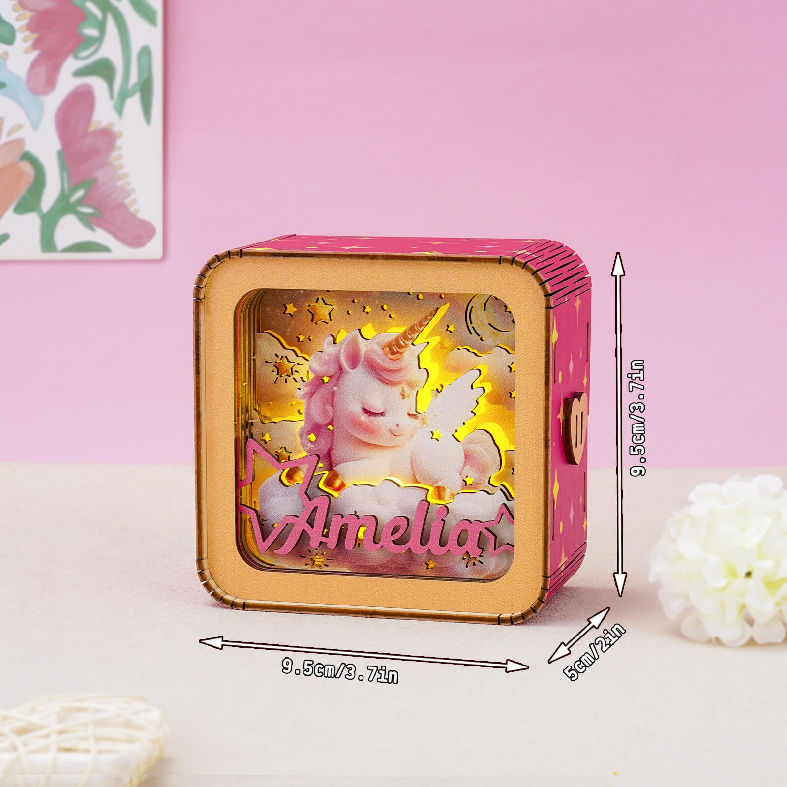 My Little Pony Kit - Personalized 3D Wooden Puzzle Night Light