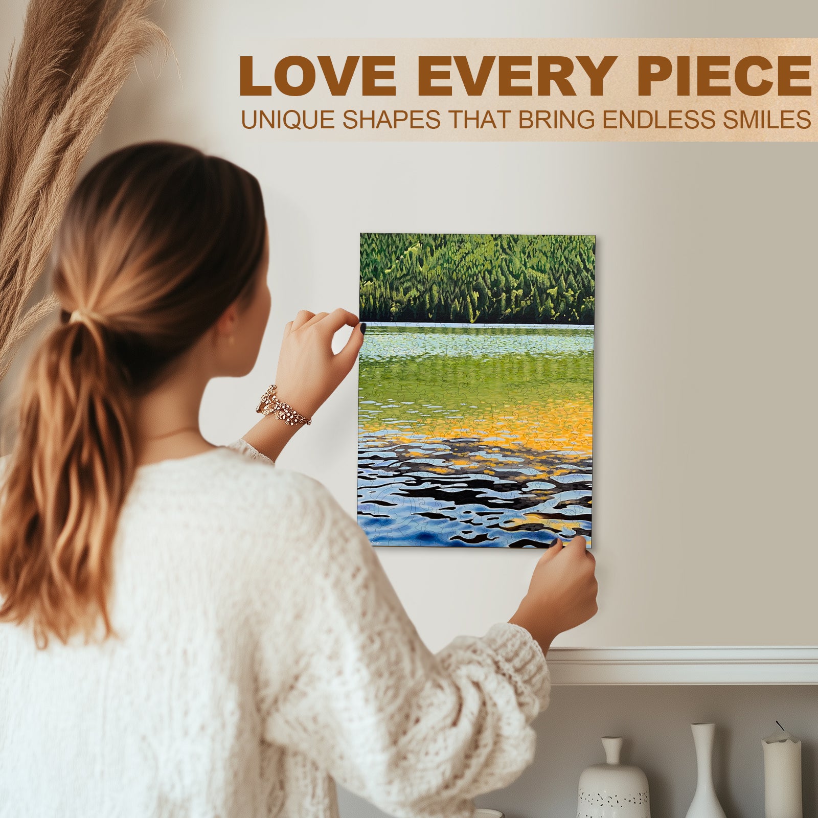 Peace at the Lake - By Artist Marianne K Palmer