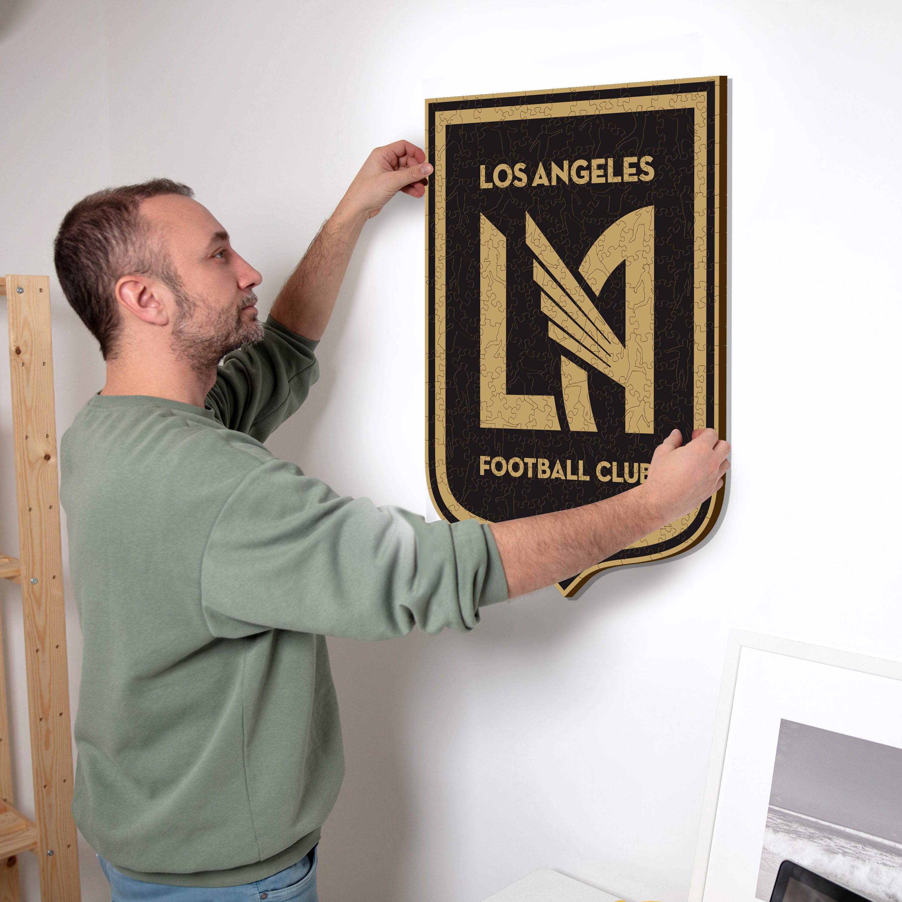Los Angeles FC® Logo - Wooden Puzzle