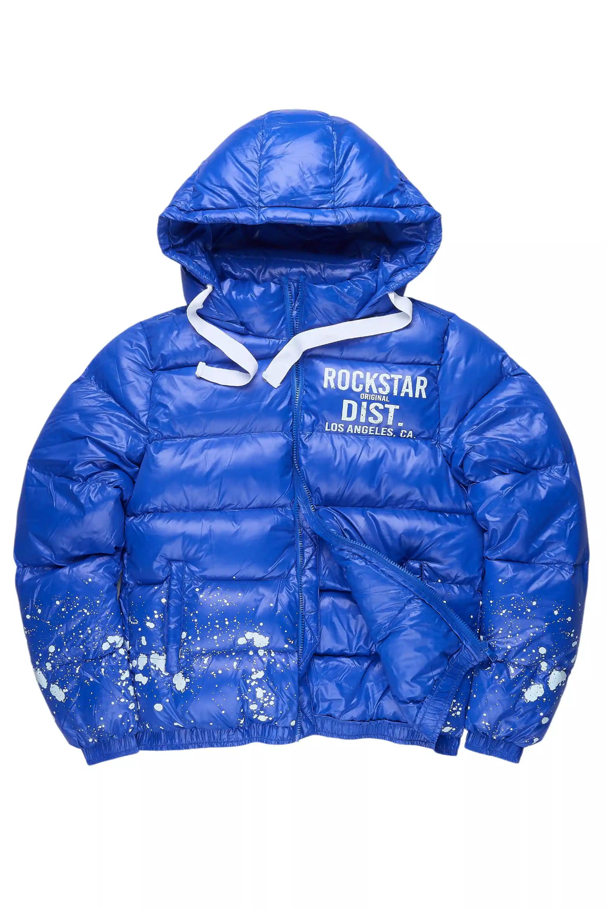 Art Dist. 2.0 Royal Blue Puffer Jacket