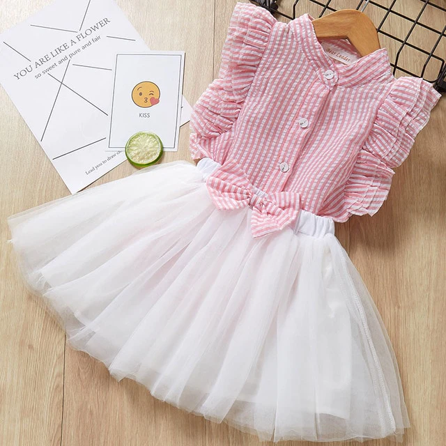 Casual Fashion Baby Girl Clothing Set