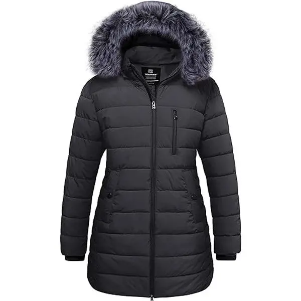 2025 New Women's Plus Size Winter Warm Long Down Jacket
