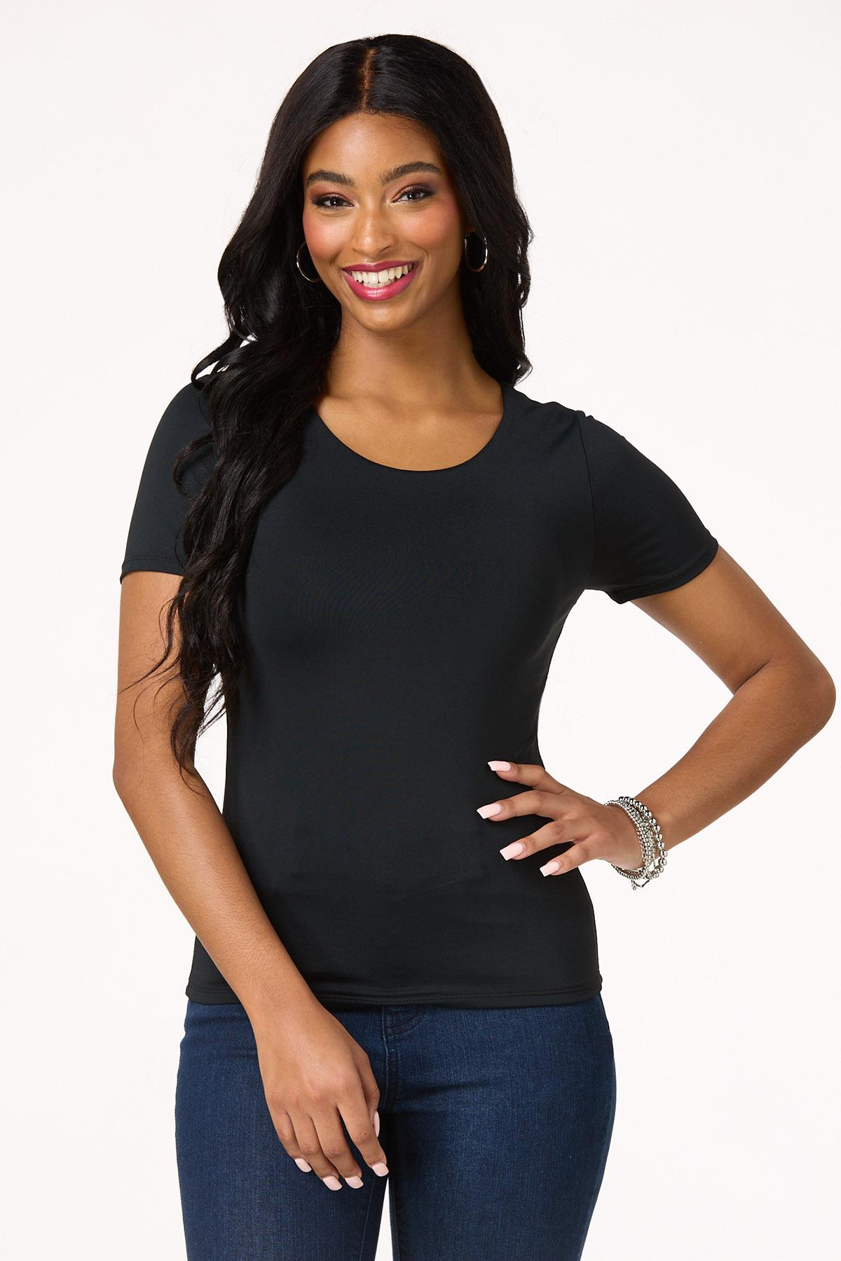 Solid Sculpt Knit Top