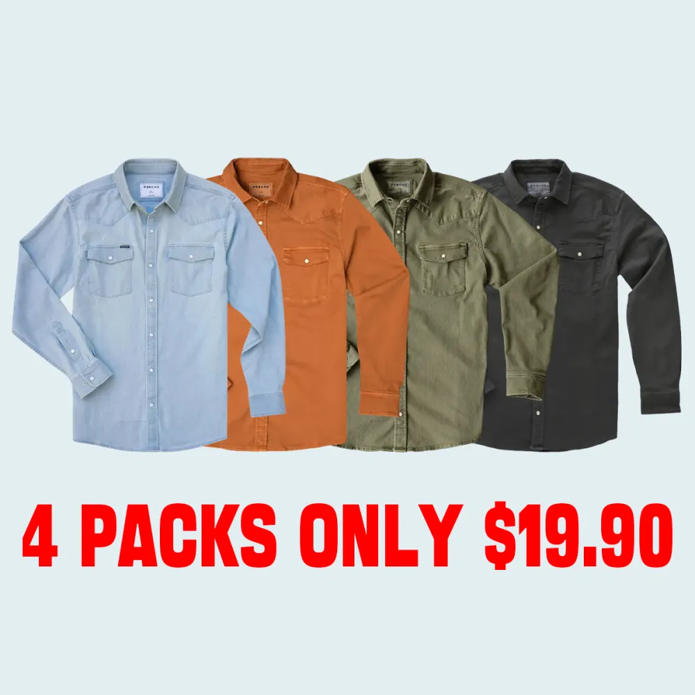 🔥Last Day 50% Off 🔥Performance Classic West Work Shirt