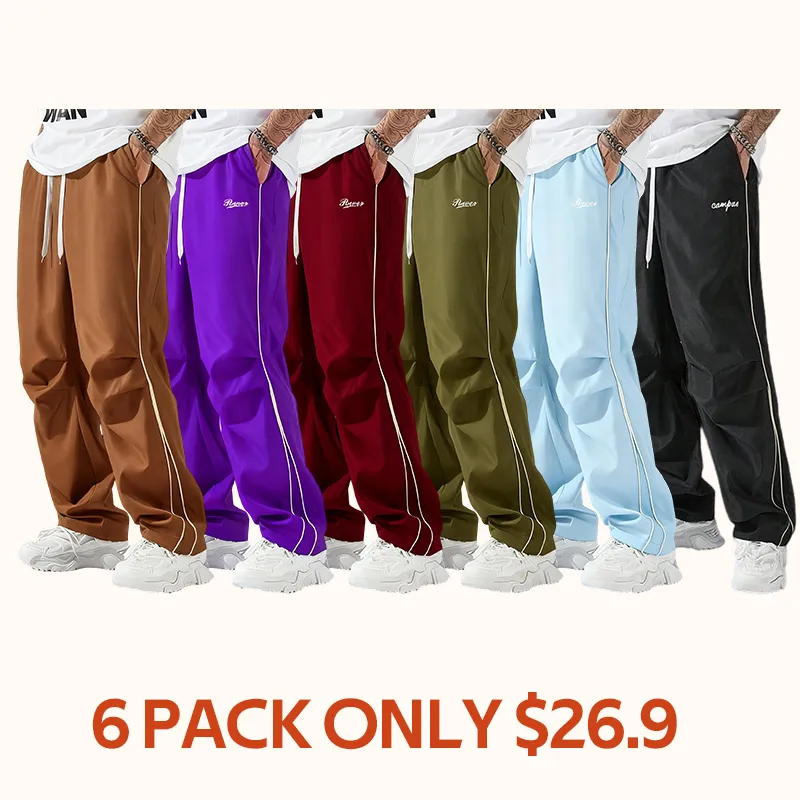 Loose fit men's athletic trousers