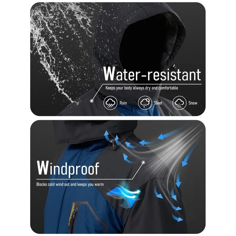 Men's Winter Waterproof Ski Jacket