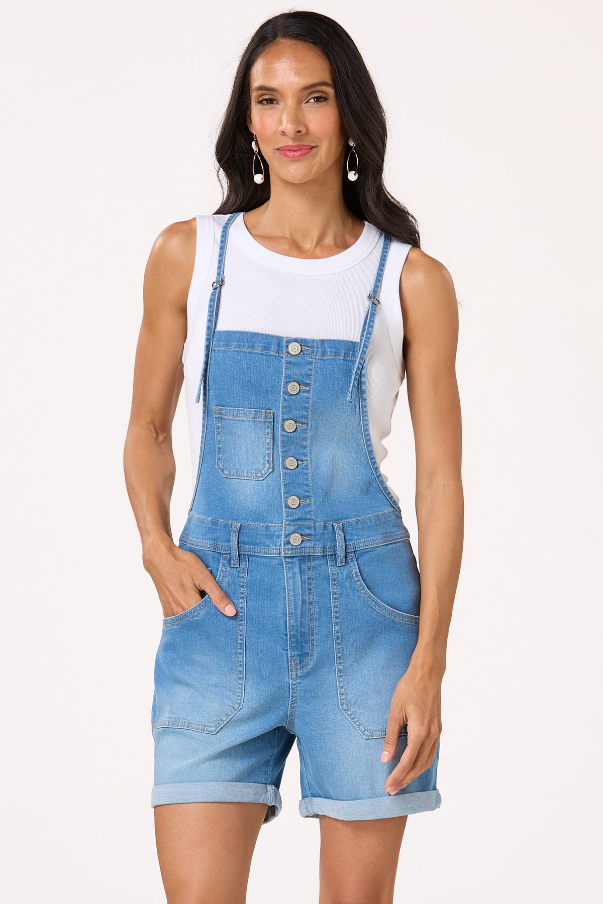 Denim Shortalls