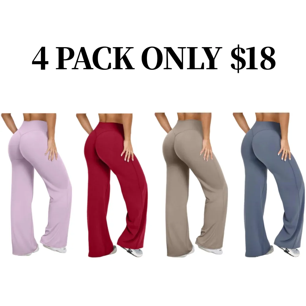 Women's Straight Leg Workout Yoga Pants