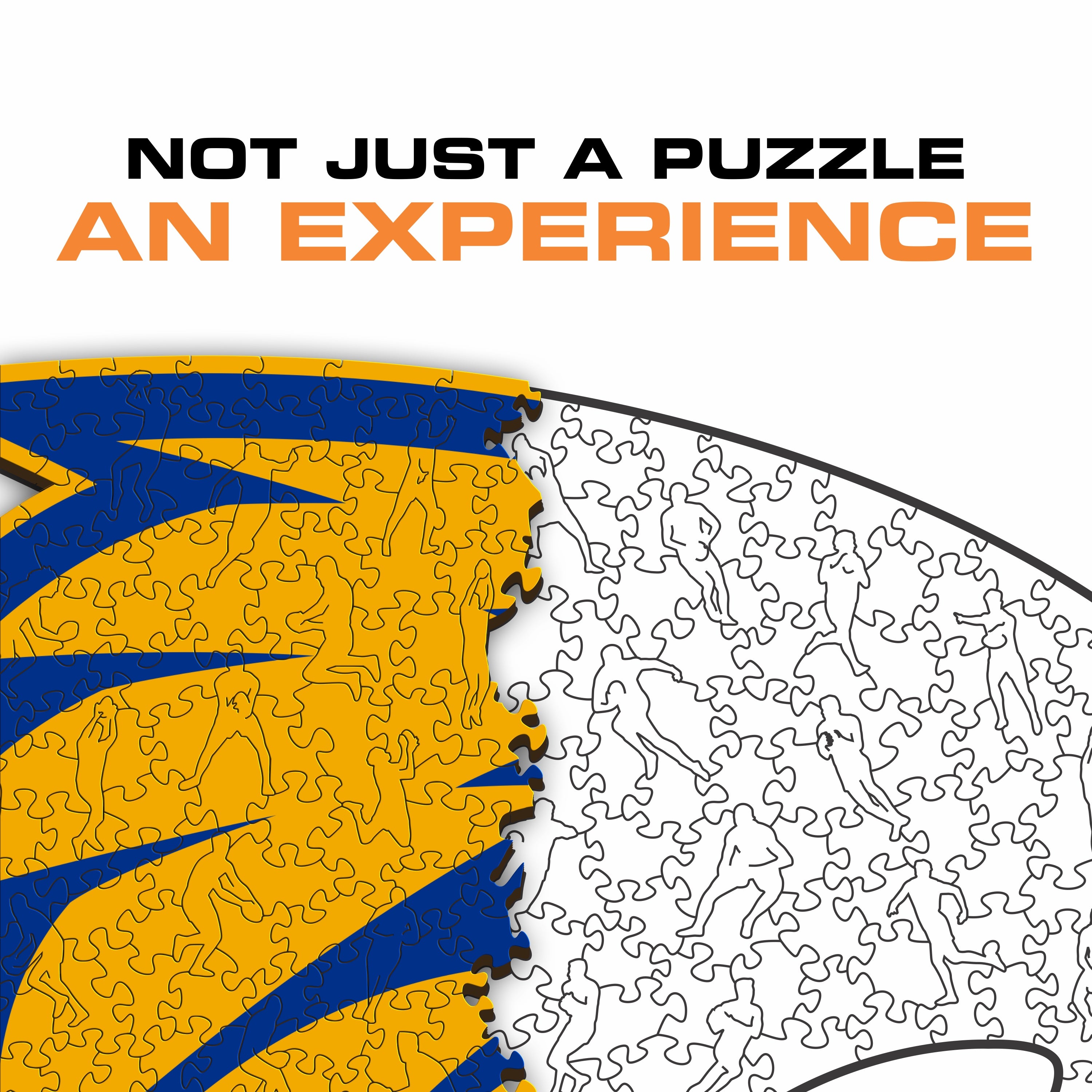 West Coast Eagles FC Logo - Wooden Puzzle