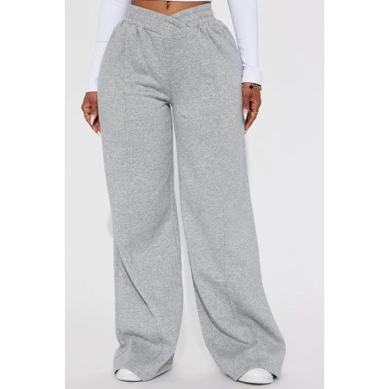 Wide Leg Elastic Waist Lounge Pant