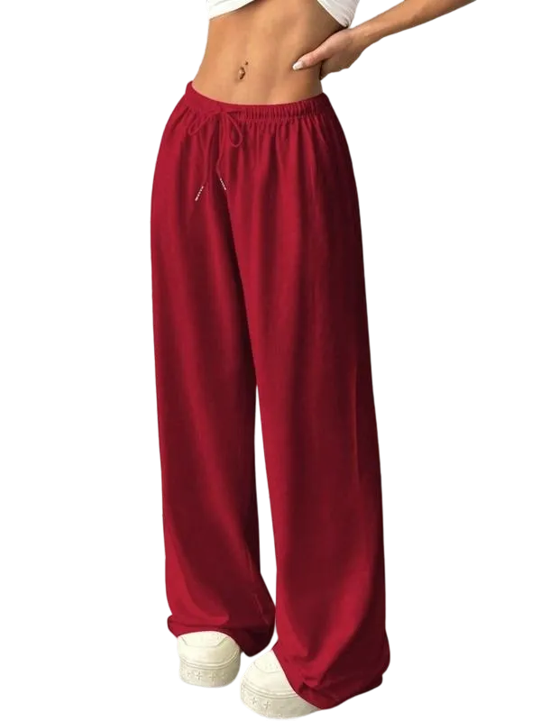 Women's Casual Loose-Fit Drawstring Pants