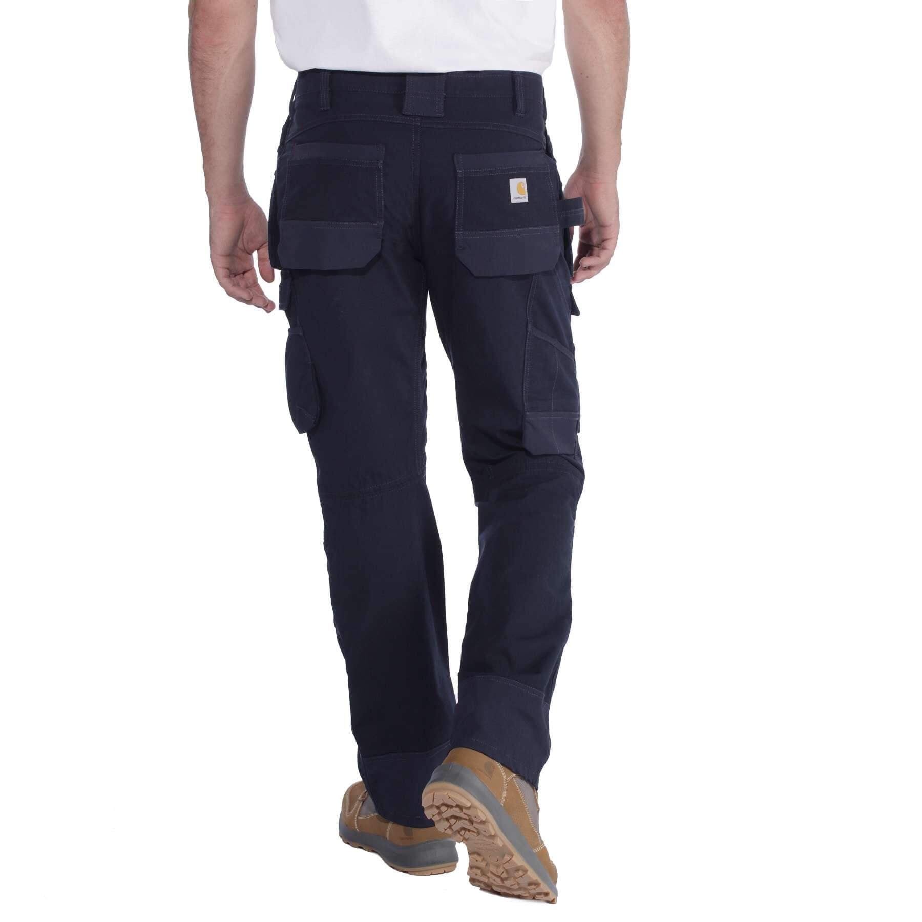 CHT Steel Relaxed Fit Double Front Multi-Pocket Cargo Trousers 103337