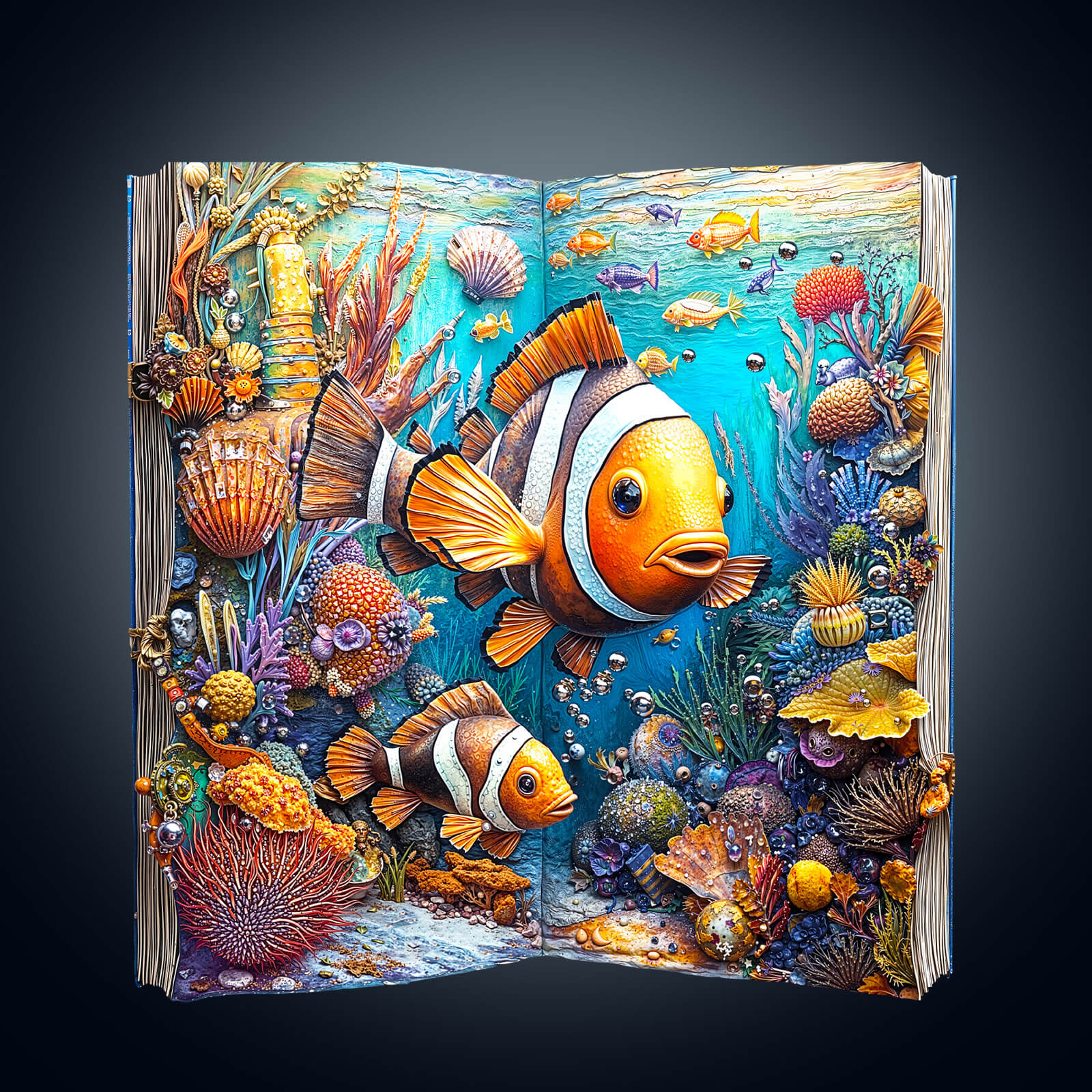 Clownfish Story Wooden Jigsaw Puzzle