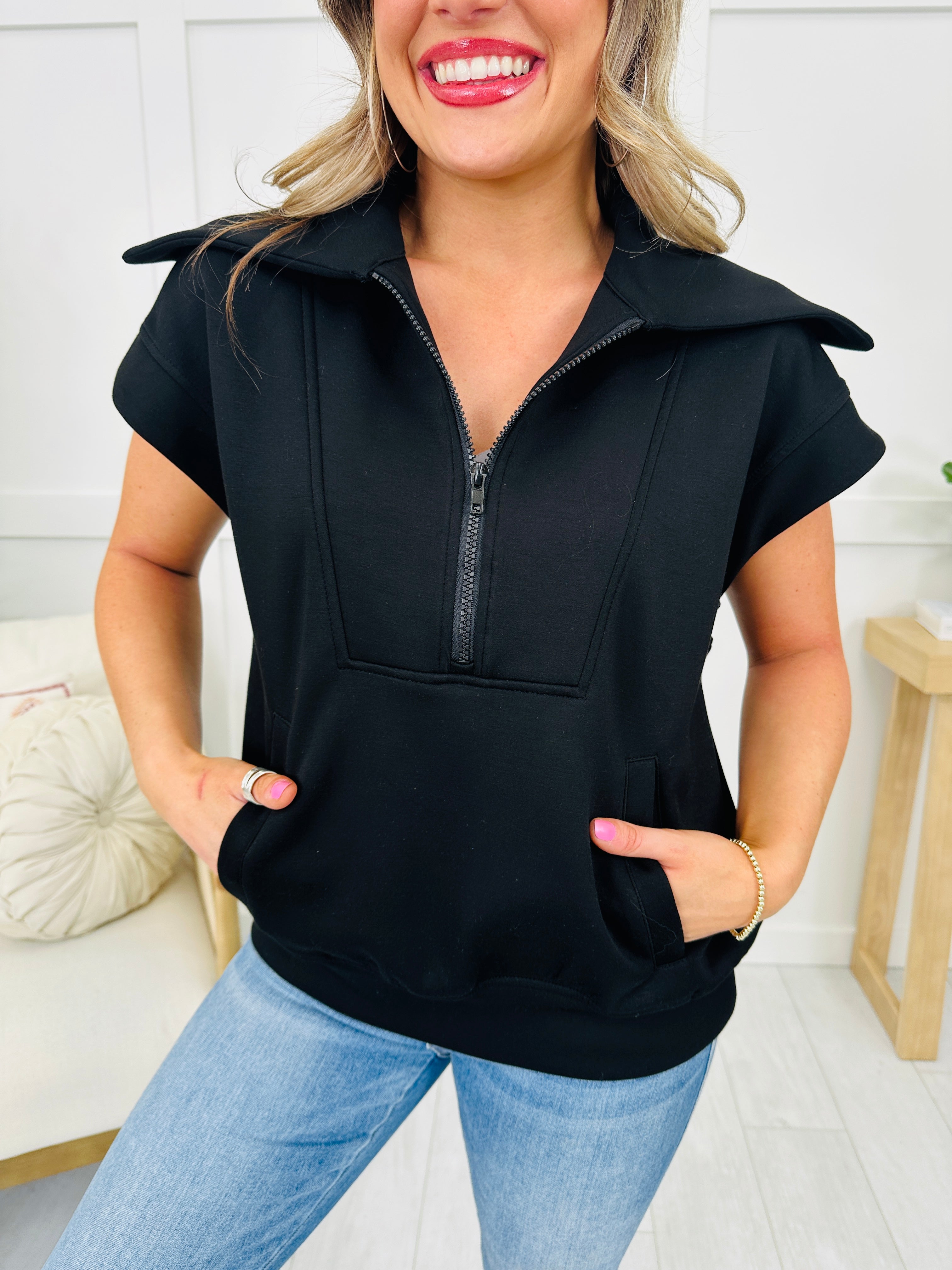 Super Scuba Short Sleeve Pullover- Multiple Colors!