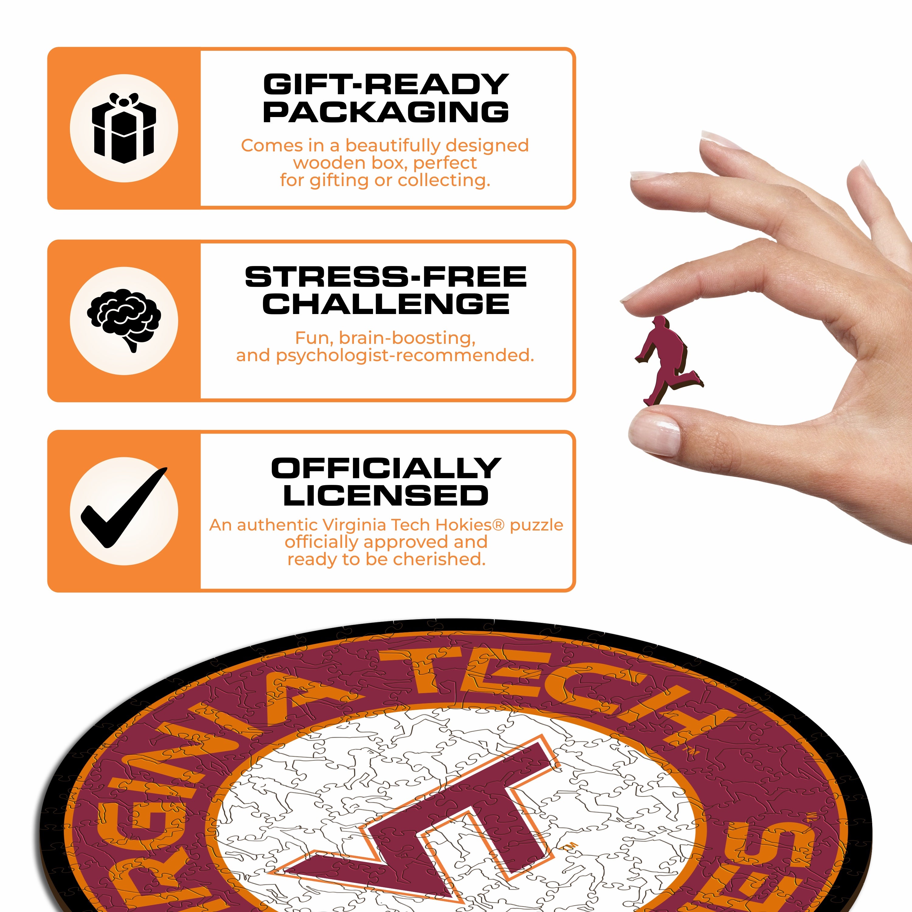 Virginia Tech - Wooden Puzzle