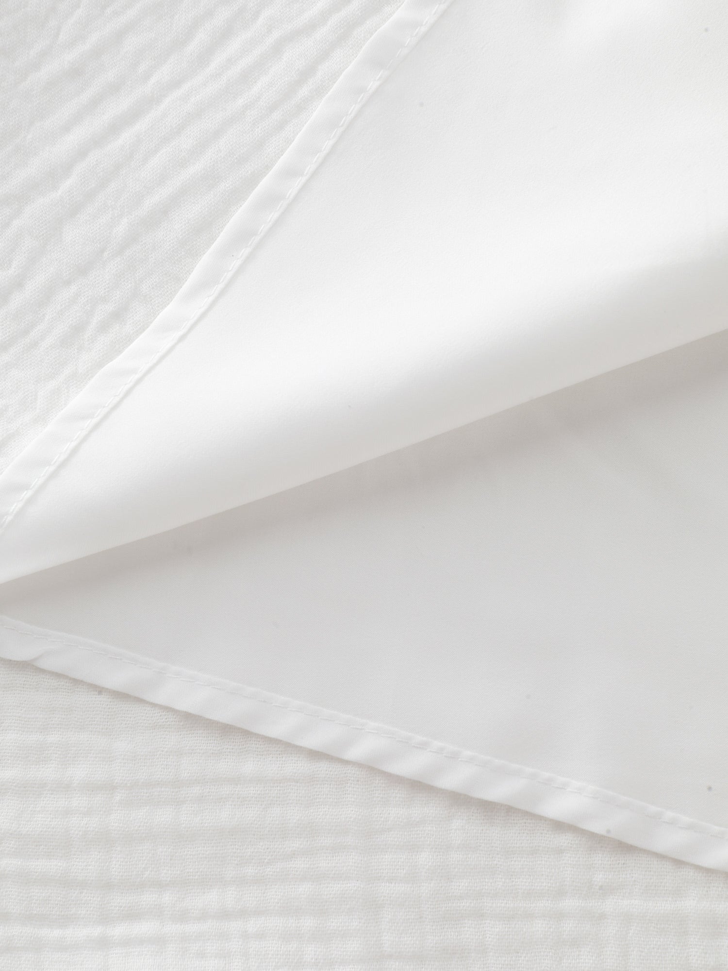 Cotton Sheer Lace Neckline Waist-Tie Maxi Dress