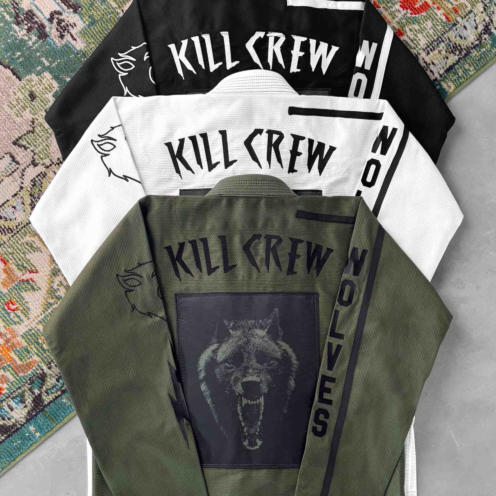 KILL CREW WOLF GI TOP - OLIVE