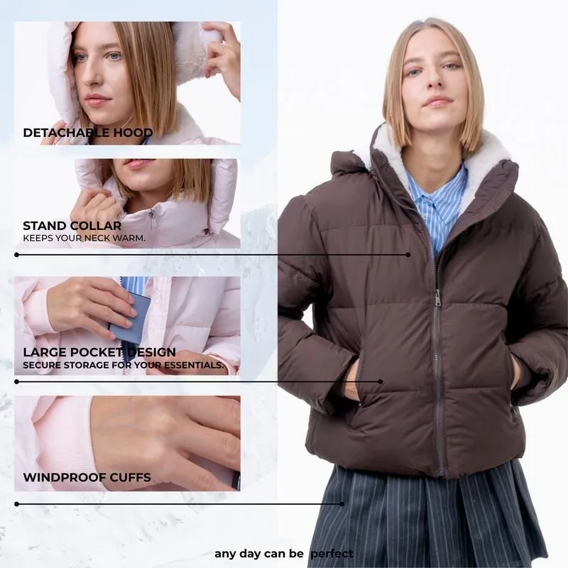 Womenswear Winter Comfort Minimalist Puffer Jackets