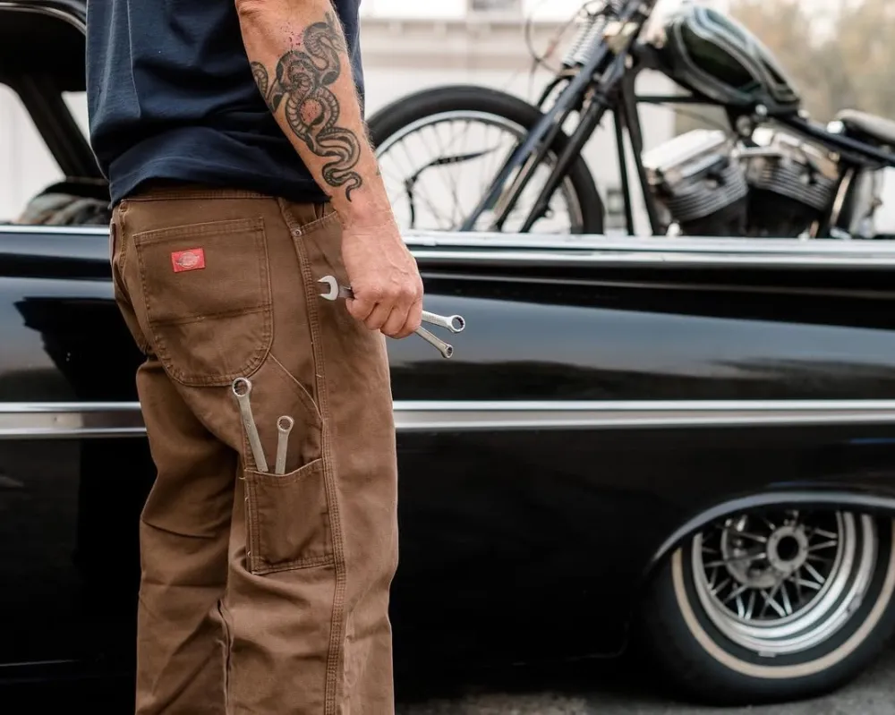 Men's Relaxed Fit Heavyweight Duck Carpenter Pants