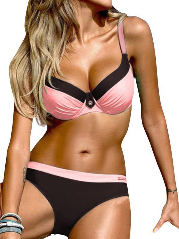 Diamond-Embedded Sexy Bikinis Swimwear