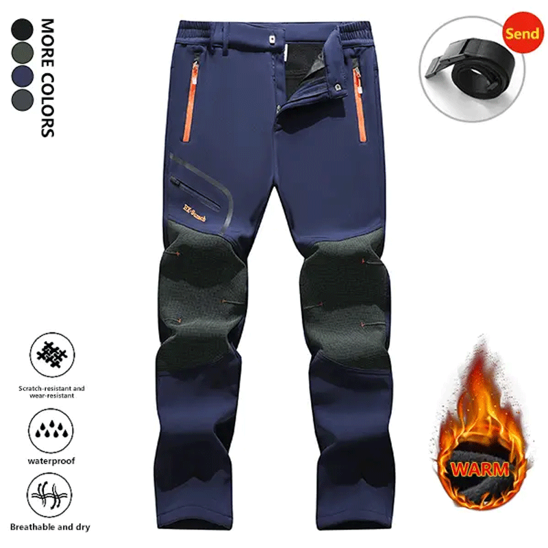 ​​Men's All-Season Work Pants – Straight Leg Carpenter Pants with Utility Pockets​​