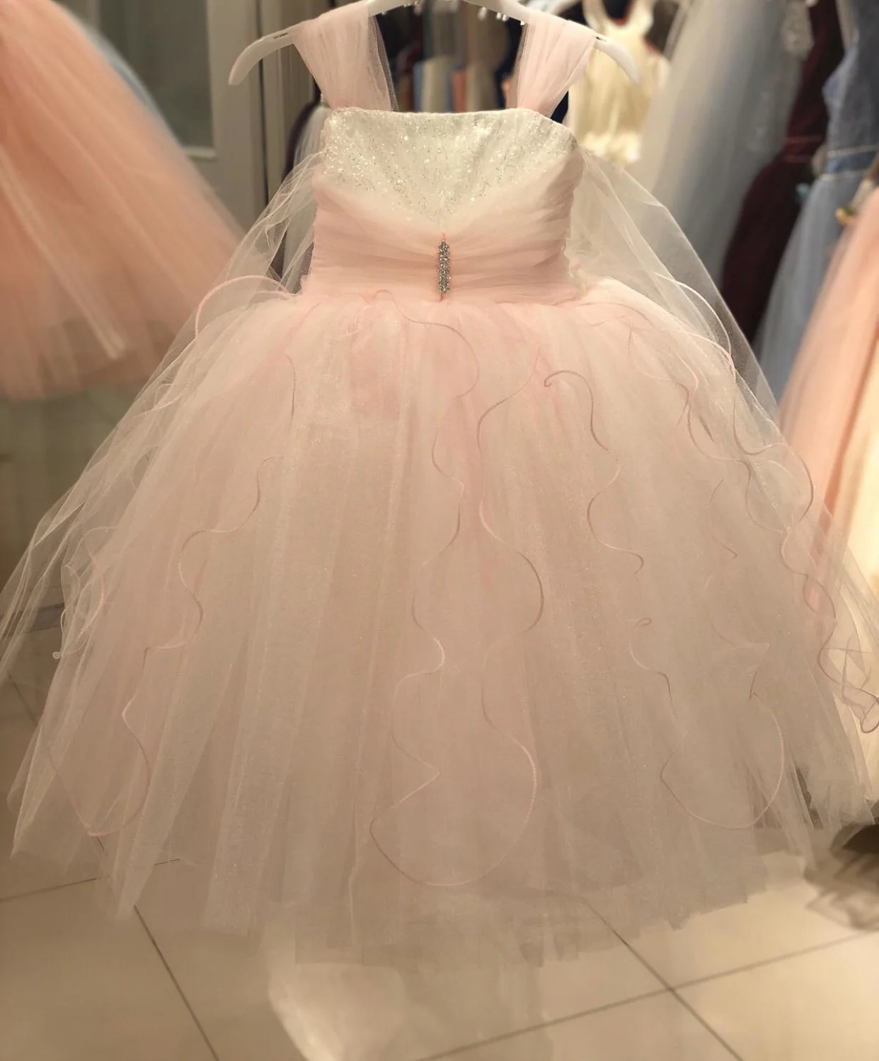 Pale Pink Cinderella Dress