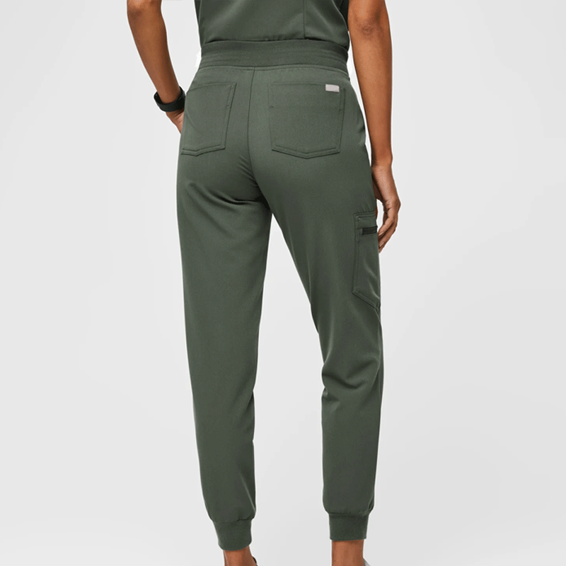 Stretch Scrub Top & Jogger Scrub Pants Set