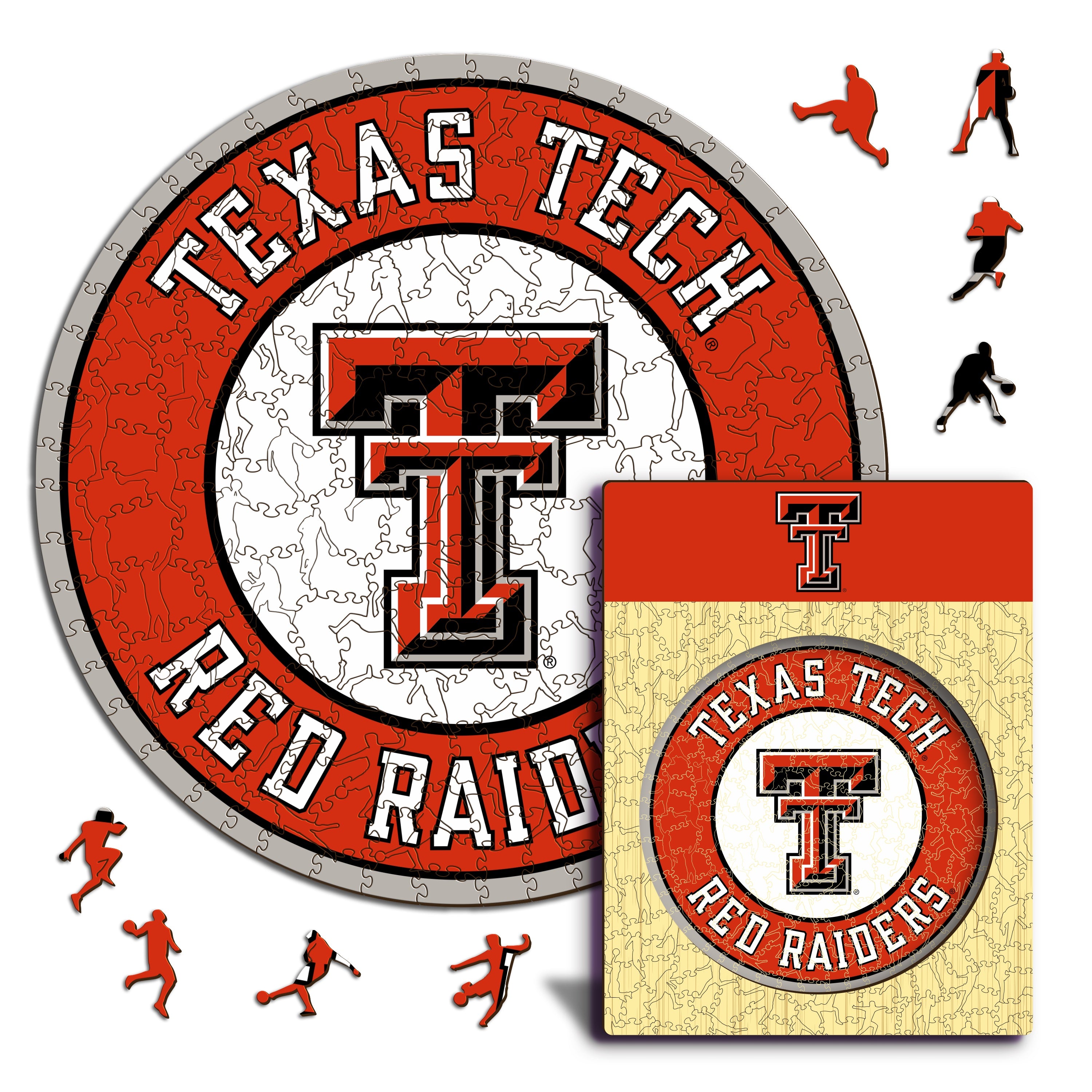 Texas Tech University - Wooden Puzzle