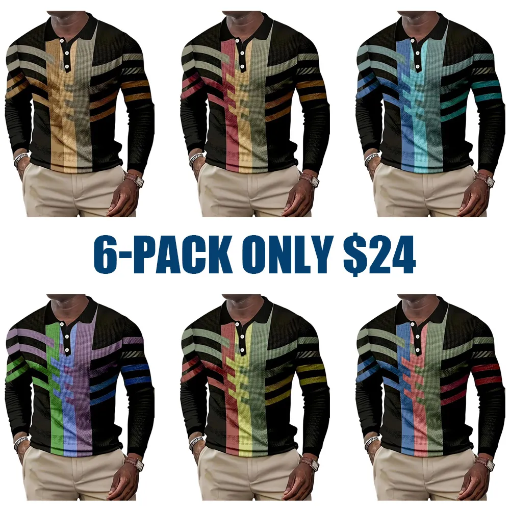 Men's Fashion Casual Sports Polo Shirt