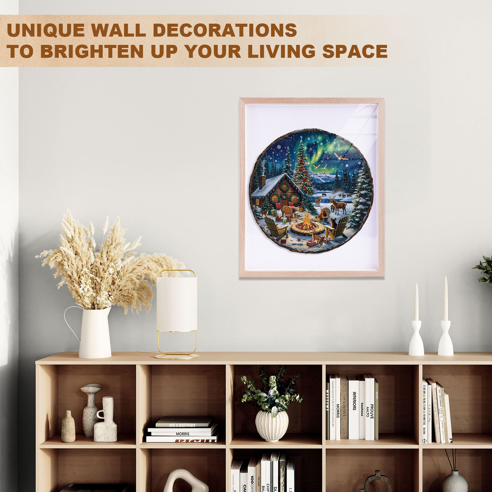 Aurora Christmas Eve Wooden Jigsaw Puzzle