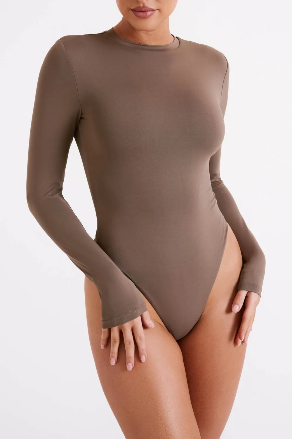 Long Sleeve Crew Neck Bodysuit