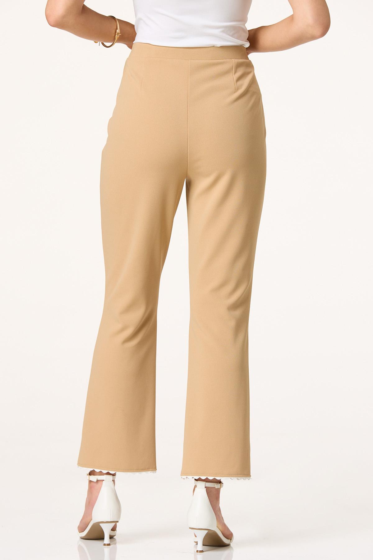 Ric Rac Trim Kick Flare Pants