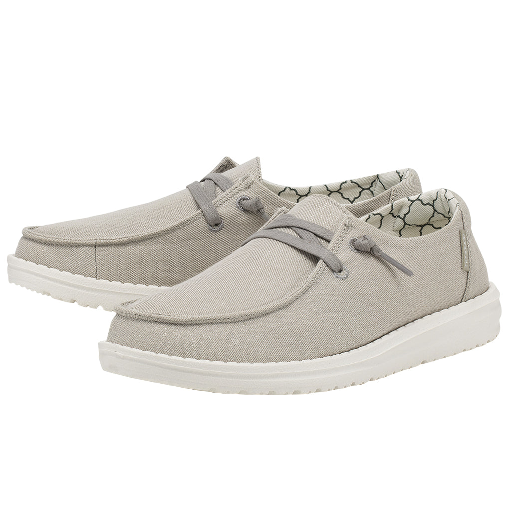 DUDE WOMEN'S WENDY SPARKLING PEARL GREY - 121413312