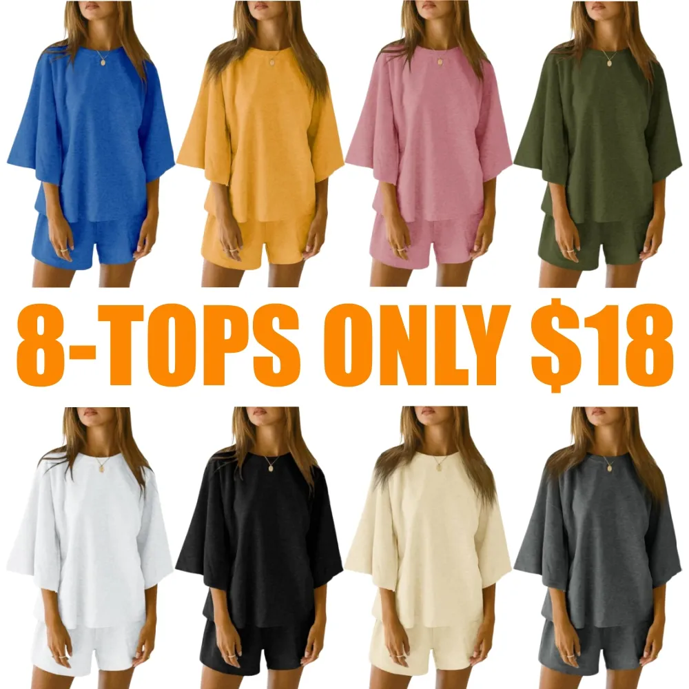 Womens Casual Comfy 2 Piece