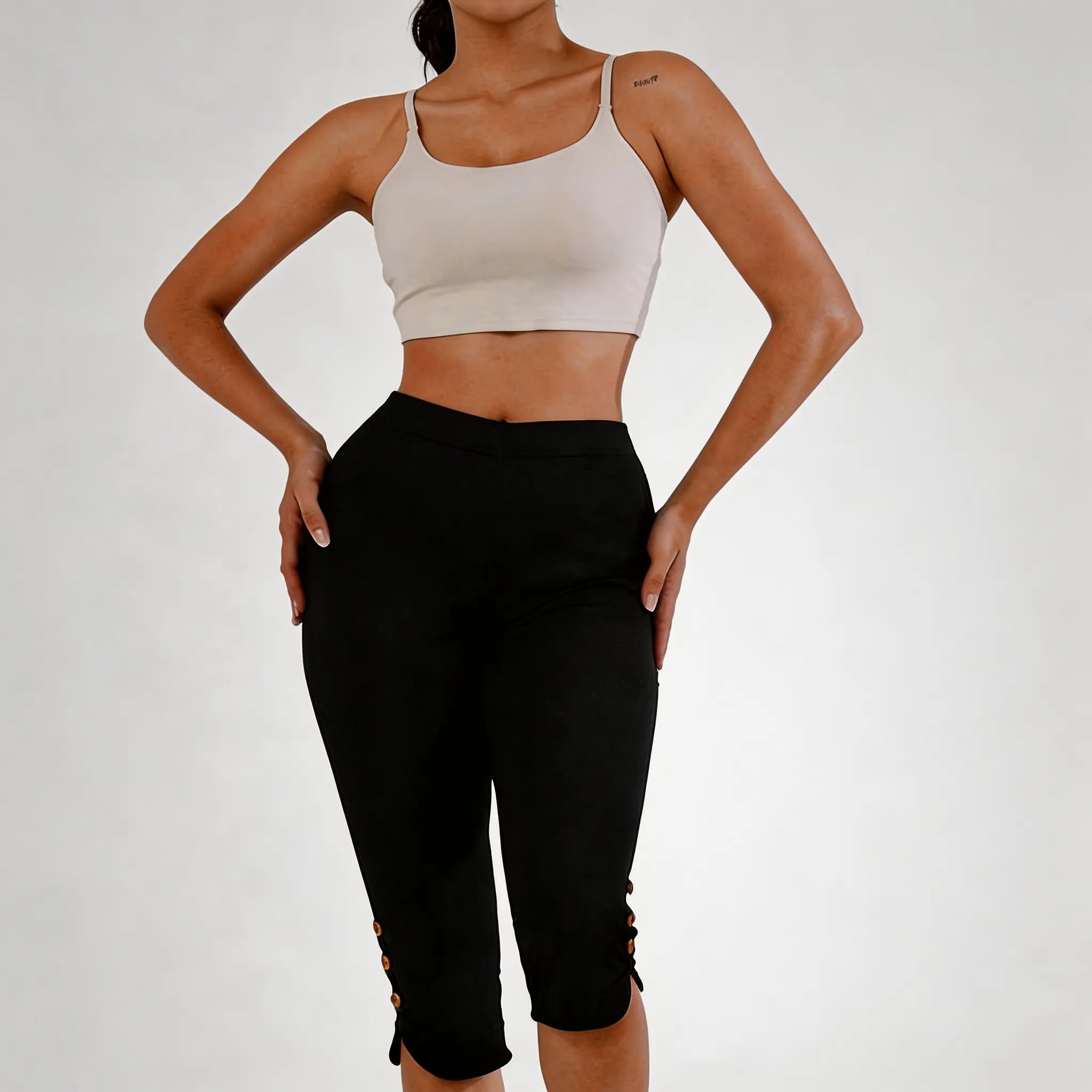 Women’s High-Waisted Slimming Yoga Pants – 7/8 Length Butt-Lifting Leggings