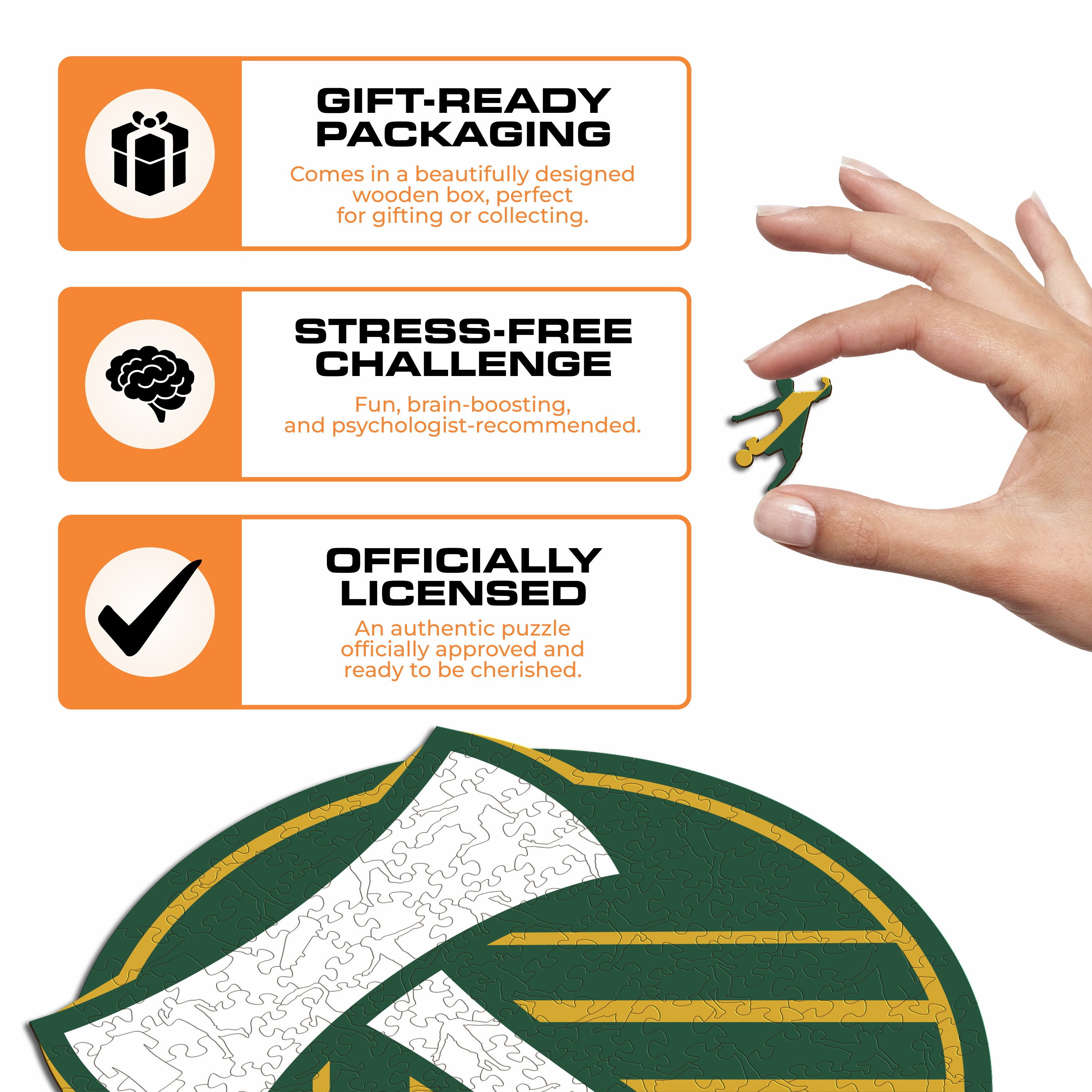 Portland Timbers® Logo - Wooden Puzzle