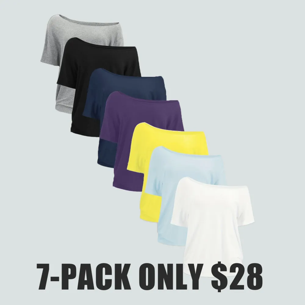 Women's Solid Color Casual Tee - Short Sleeve T-shirt for All Seasons