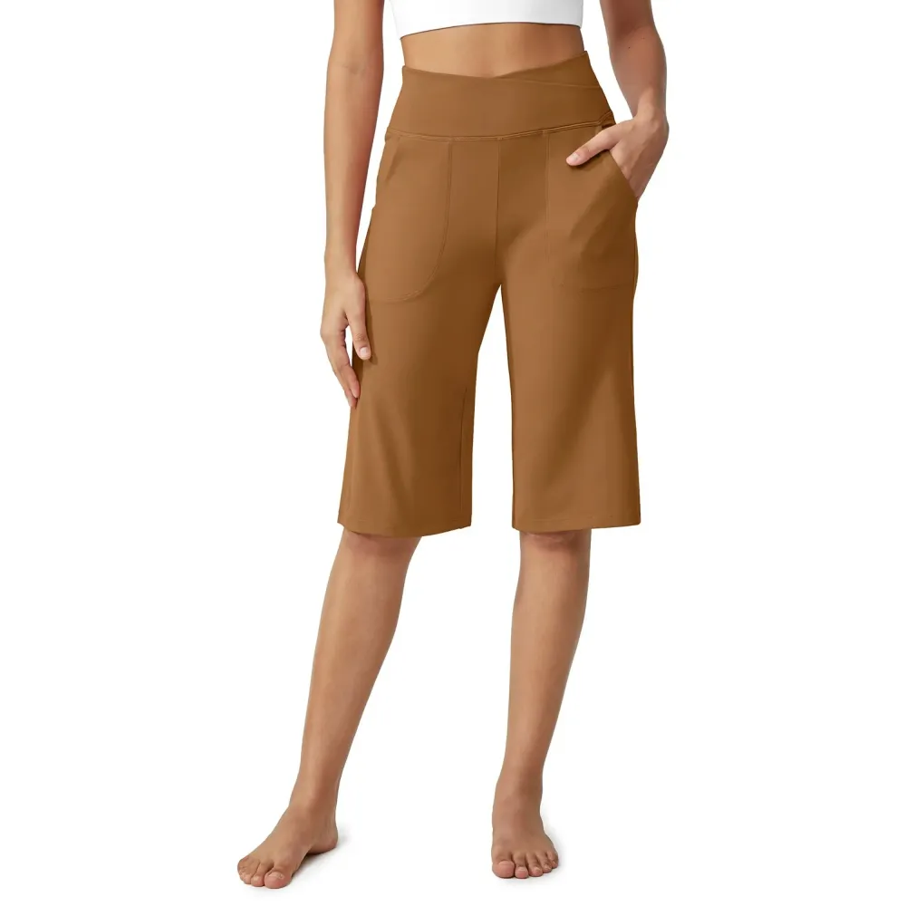 Loose High-Waist Casual Cropped Yoga Pants(New Arrivals)