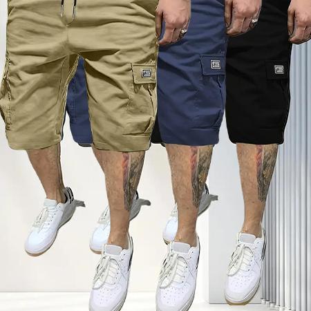 ✨🎁 Buy 1 Get 6 Packs(Each only $3.5) 🔥Men’s Relaxed Fit Casual Cargo Shorts(3/6/9-Piece )