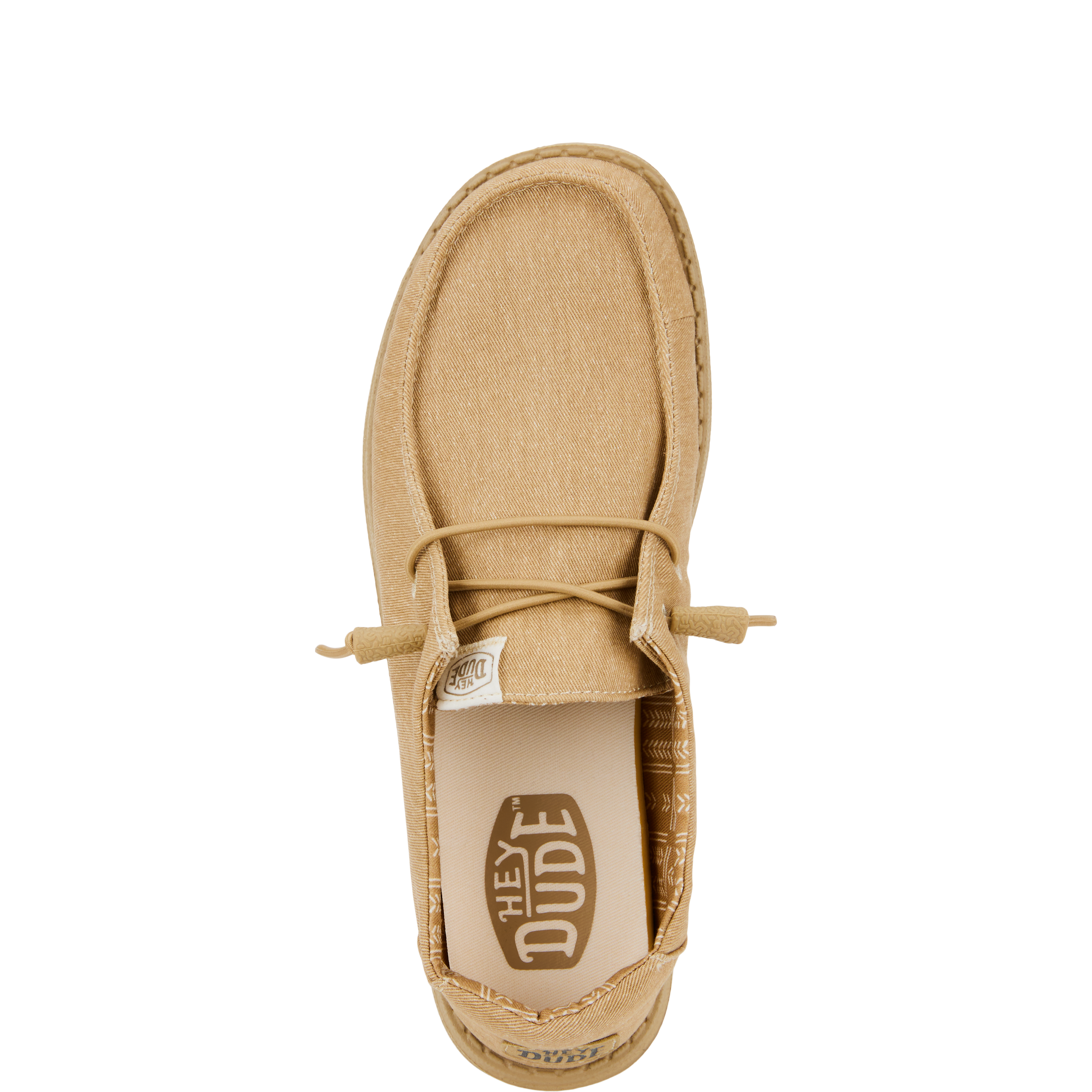 Wendy Stretch Canvas - Tan/Tan