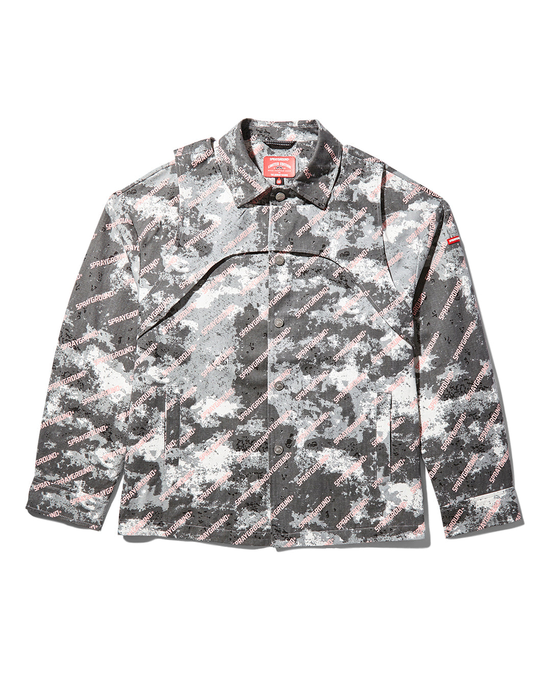 DOUBLE YOKE SNAP FRONT JACKET (GREY)