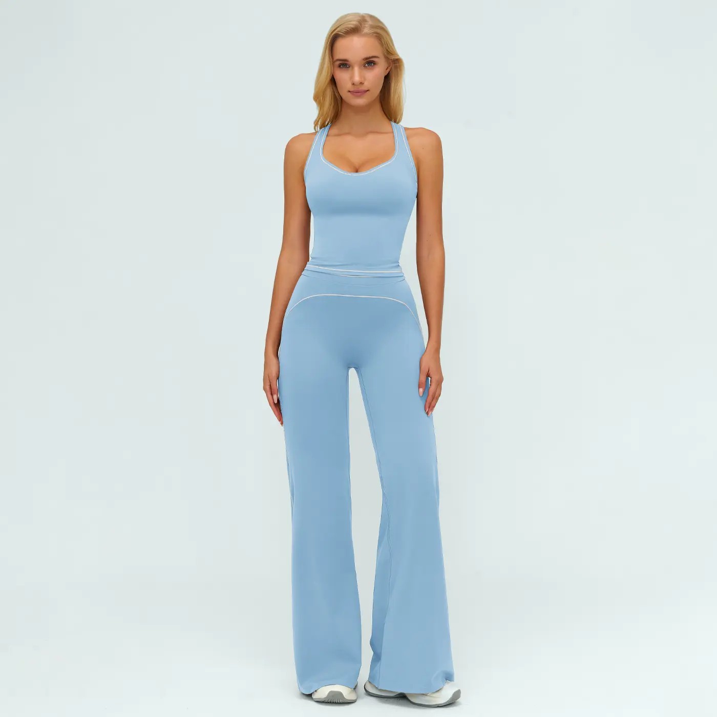 Women's Sporty Casual Tracksuit Set (2-Piece Athletic Jogger & Top)