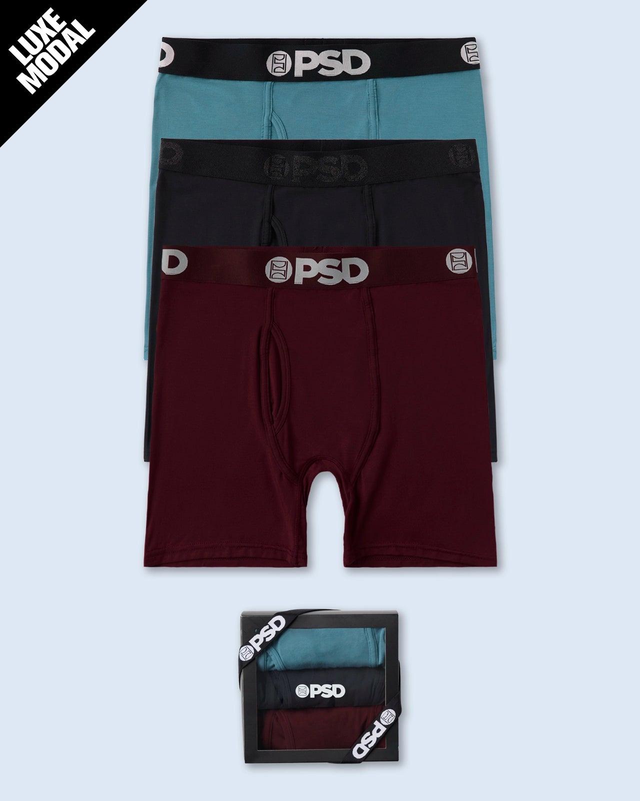 Luxe Modal 3 Pack - Dark Tones