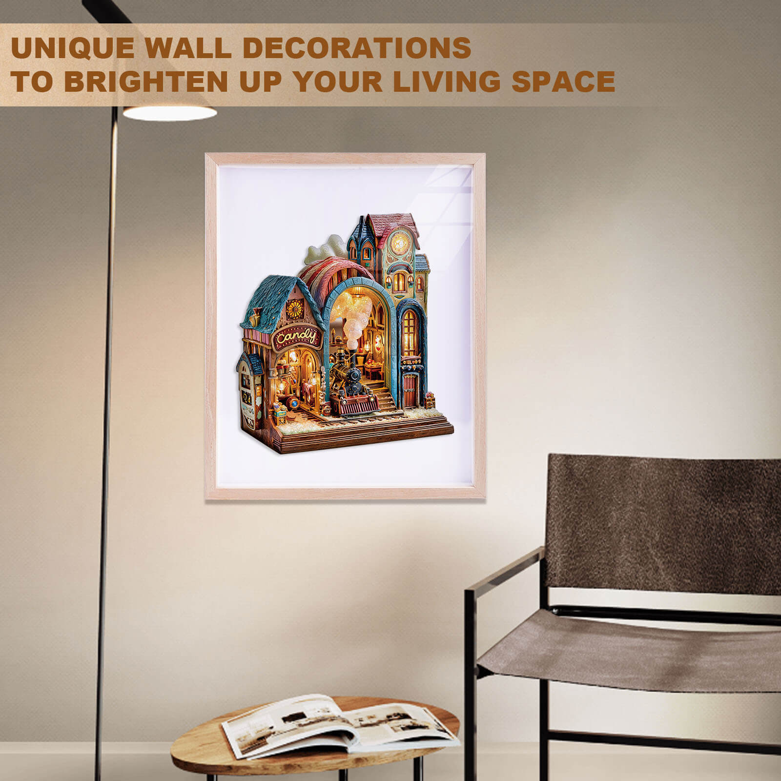 Candy Platform Wooden Jigsaw Puzzle