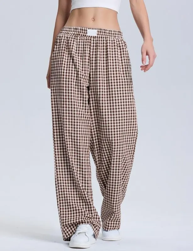 Women's plaid checkered casual pants(Just $3 Each!)