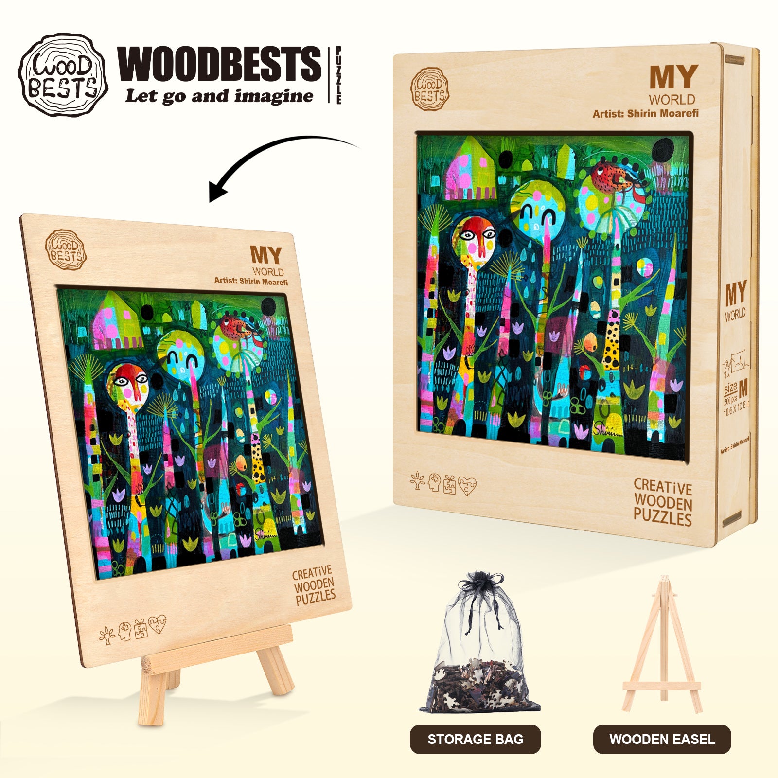 My World - By Artist Shirin Moarefi