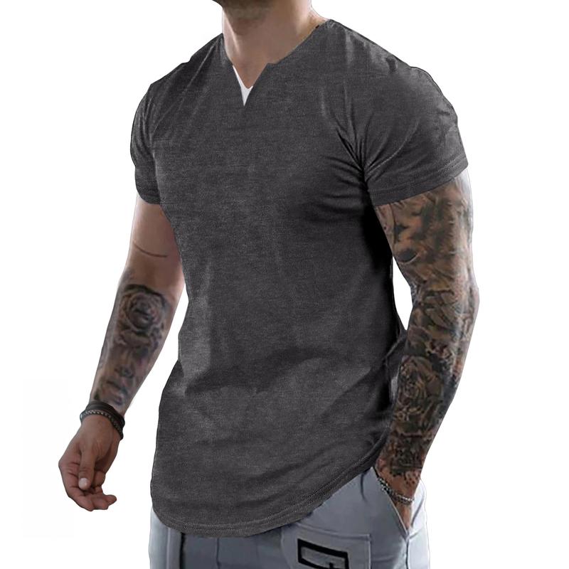 Men’s Slim Fit V-Neck Performance T-Shirt