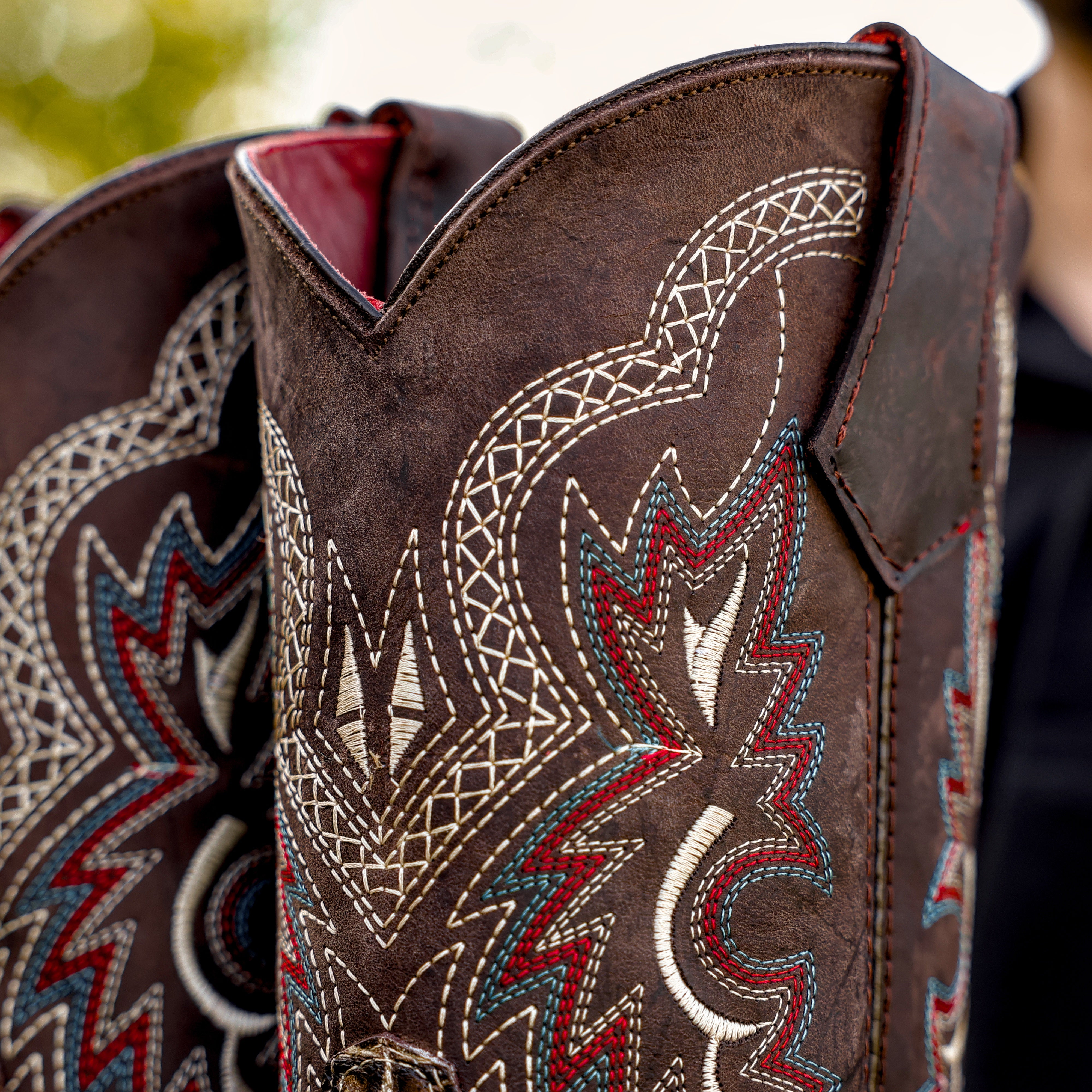 Desert Orix Caiman Neck Leather Boots With 3D Lightweight Sole - Composite Toe